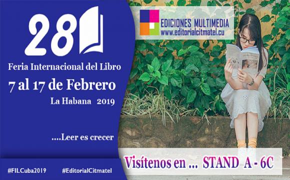 Citmatel en la Feria del Libro de La Habana 2019 